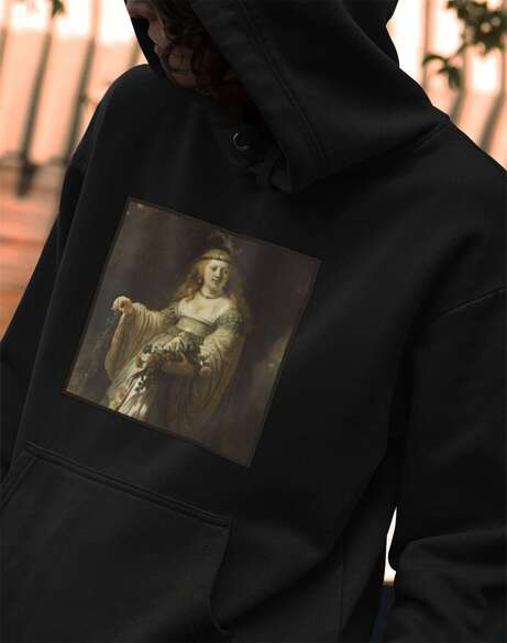 Bluza z naszywką Dama w nocy Rembrandt