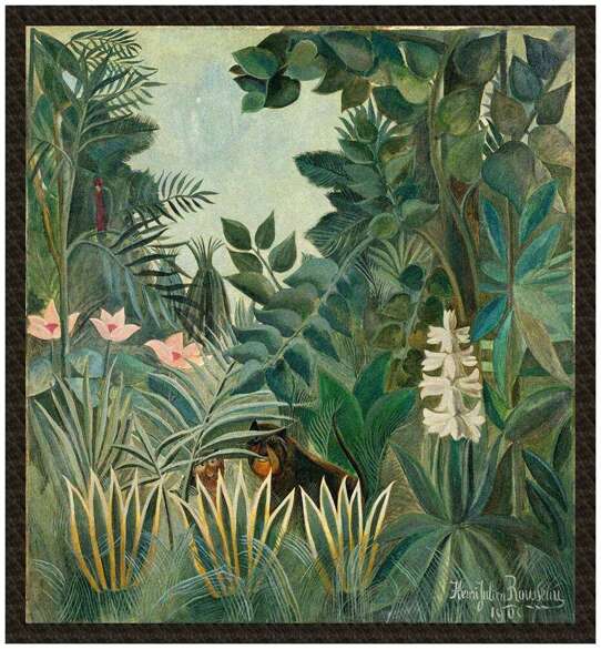 Naszywka The Equatorial Jungle Henri Rousseau