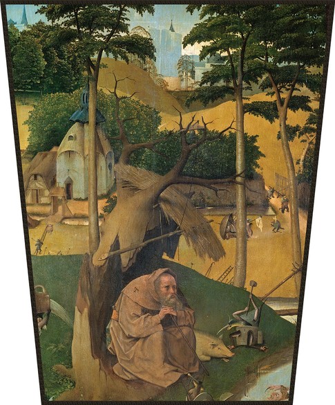 Ekran Kuszenie św. Antoniego Hieronim Bosch