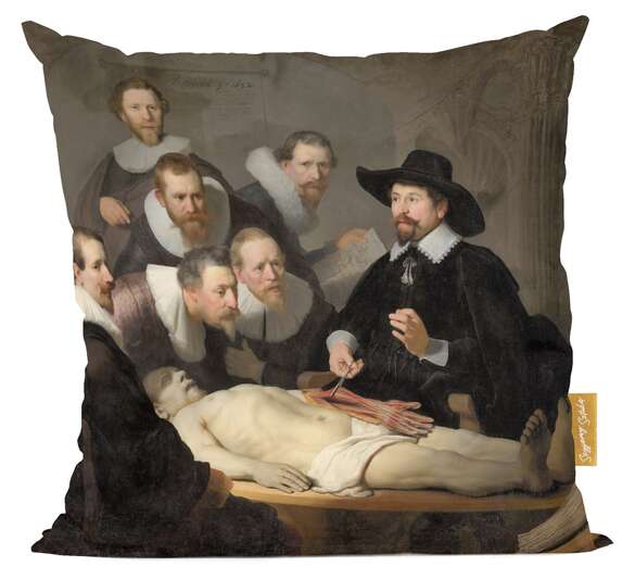 Poduszka Lekcja anatomii doktora Tulpa Rembrandt