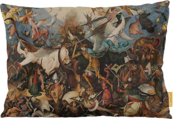 Poduszka Upadek zbuntowanych aniołów Pieter Bruegel starszy