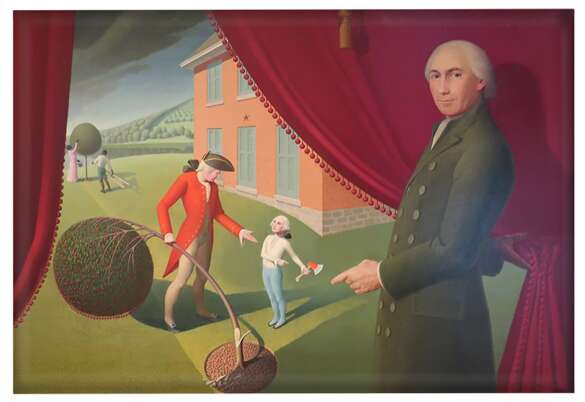 Magnes Parson Weems' Fable Grant Wood