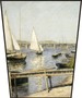 Ekran Żaglówki w Argenteuil Gustave Caillebotte