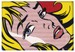 Magnes Girl with Hair Ribbon Roy Lichtenstein