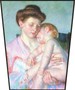 Ekran Śpiące niemowlę Mary Cassatt