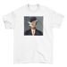 Koszulka z naszywką Mężczyzna w meloniku René Magritte