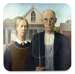 Podkładka pod kubek American Gothic Grant Wood