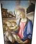 Ekran Madonna, dziecko i 2 anioły Sandro Botticelli