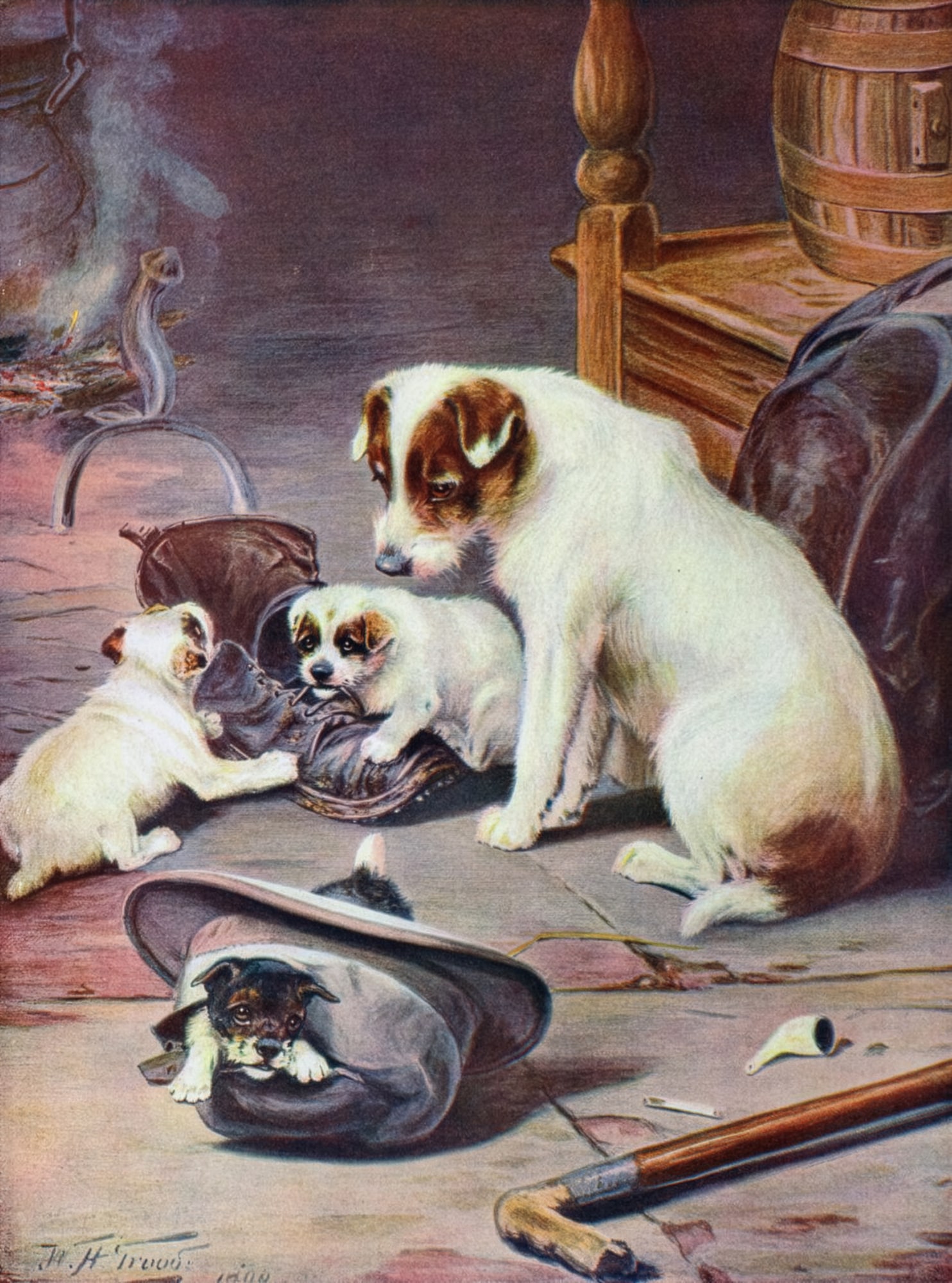 William Henry Hamilton Trood – Obiecująca rodzina