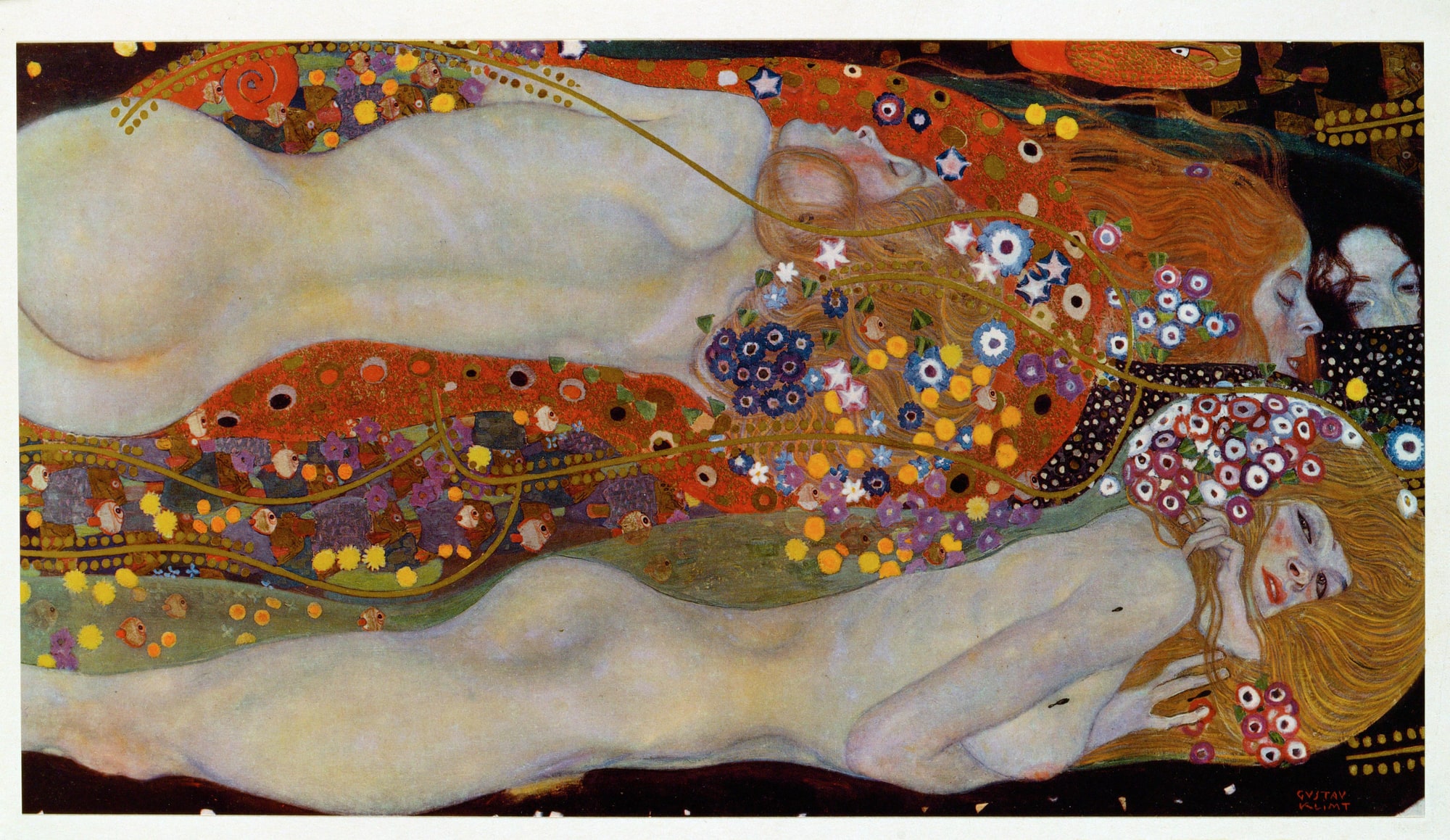 Gustav Klimt – Węże Wodne II