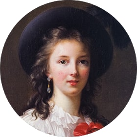 Élisabeth Vigée-Lebrun – Portret Pelagii z Potockich Sapieżyny