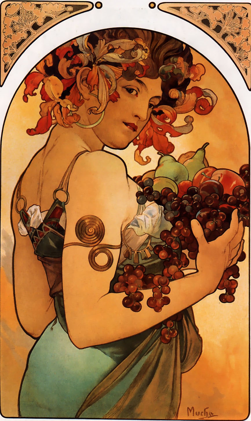 Alfons Mucha – Fruit (Owoc)