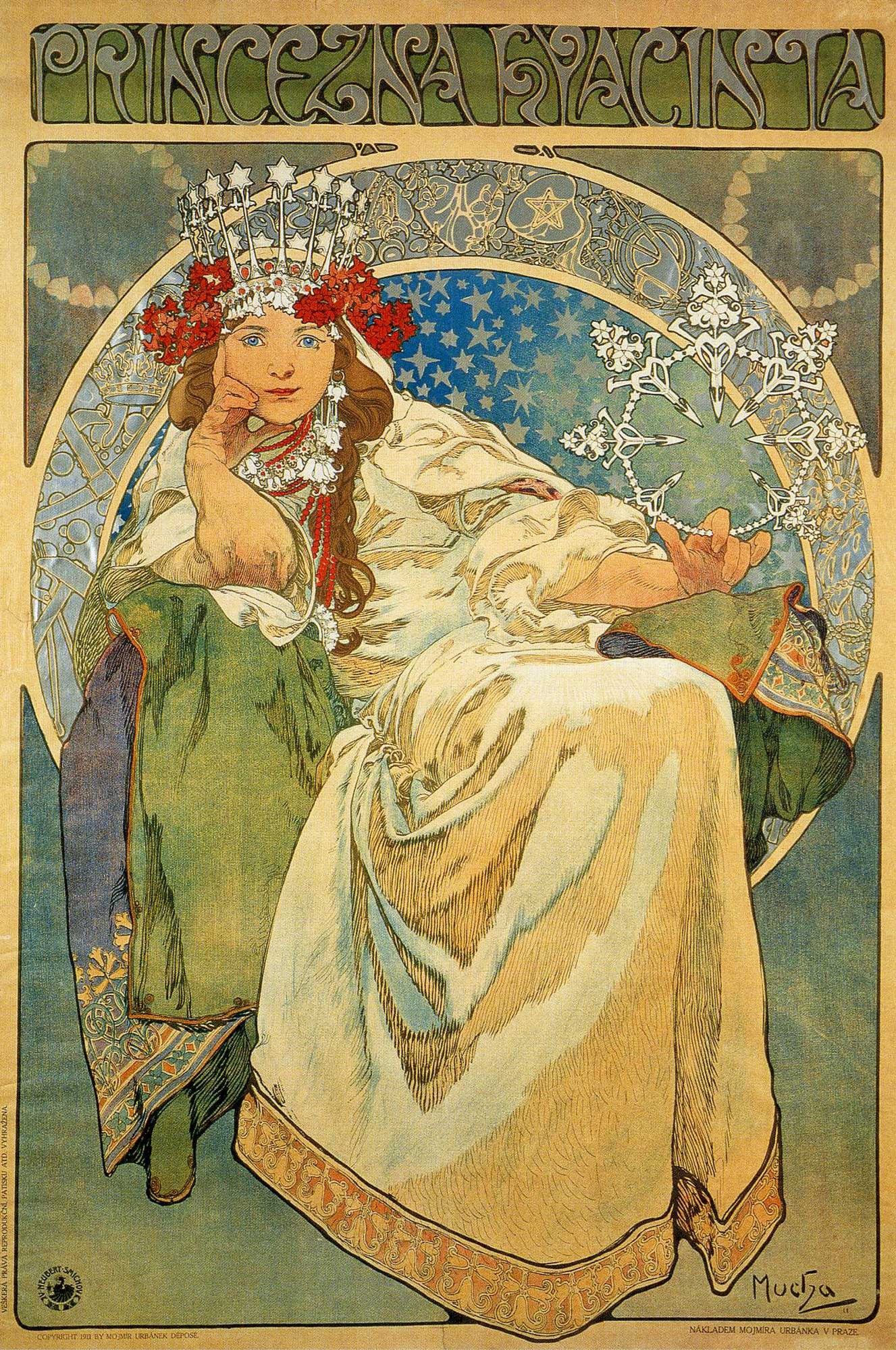 Alfons Mucha – Princess Hyacinth