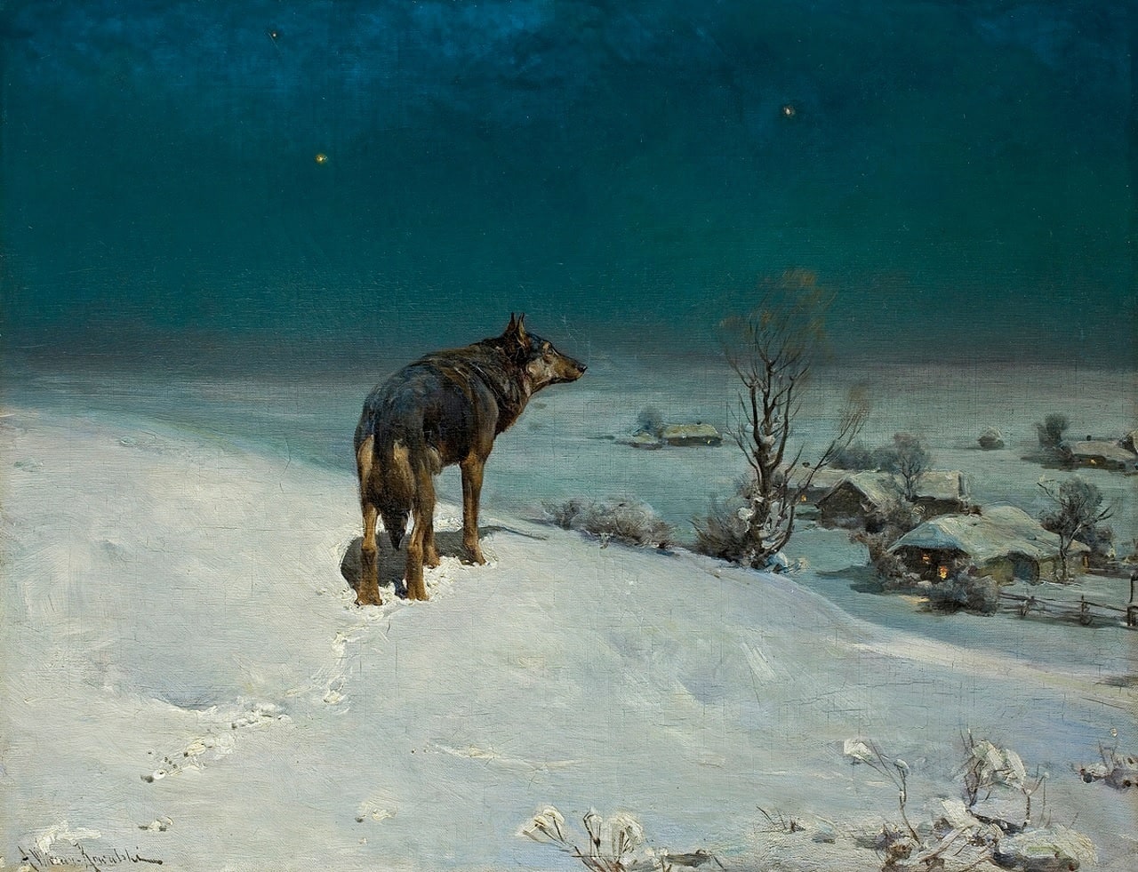 Alfred Wierusz-Kowalski – Wilk