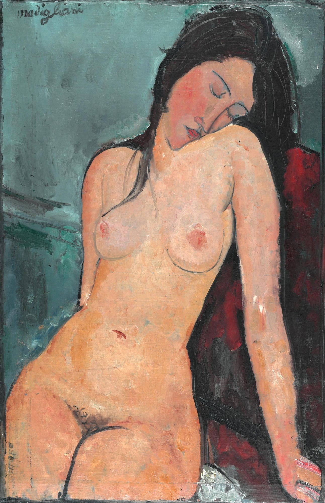 Amedeo Modigliani – Naga Kobieta