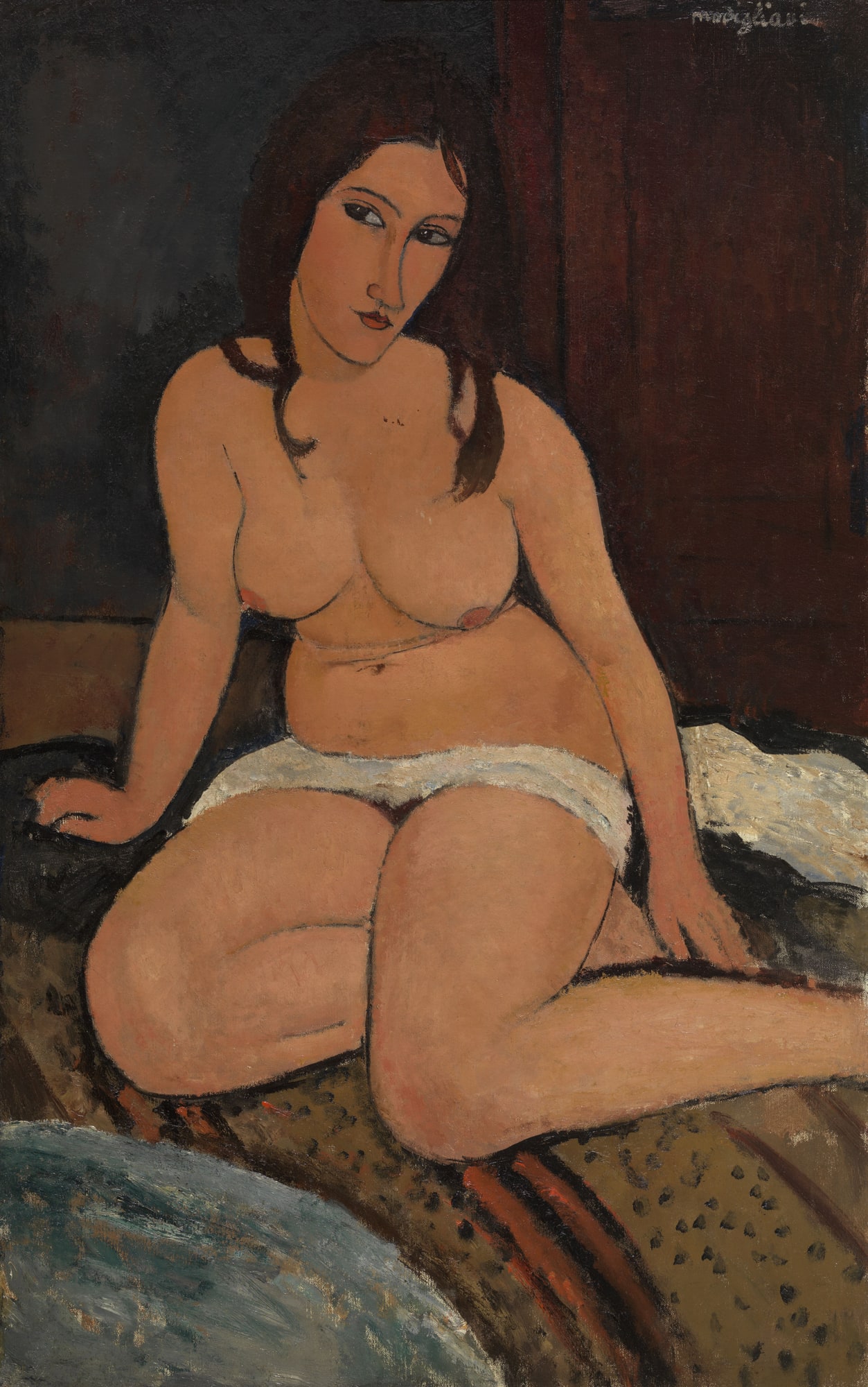 Amedeo Modigliani – Siedzący akt
