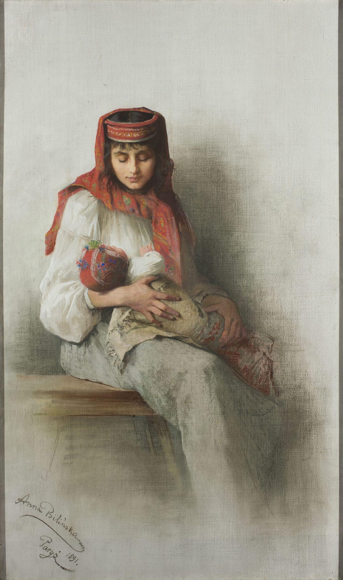 Anna Bilińska-Bohdanowiczowa – Wieśniaczka z dzieckiem