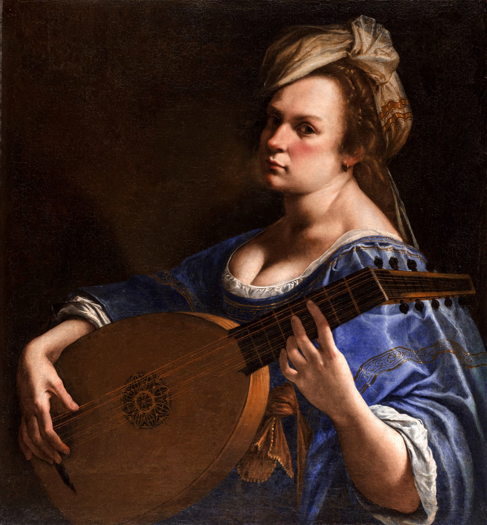 Artemisia Gentileschi – Autoportret jako lutnistka
