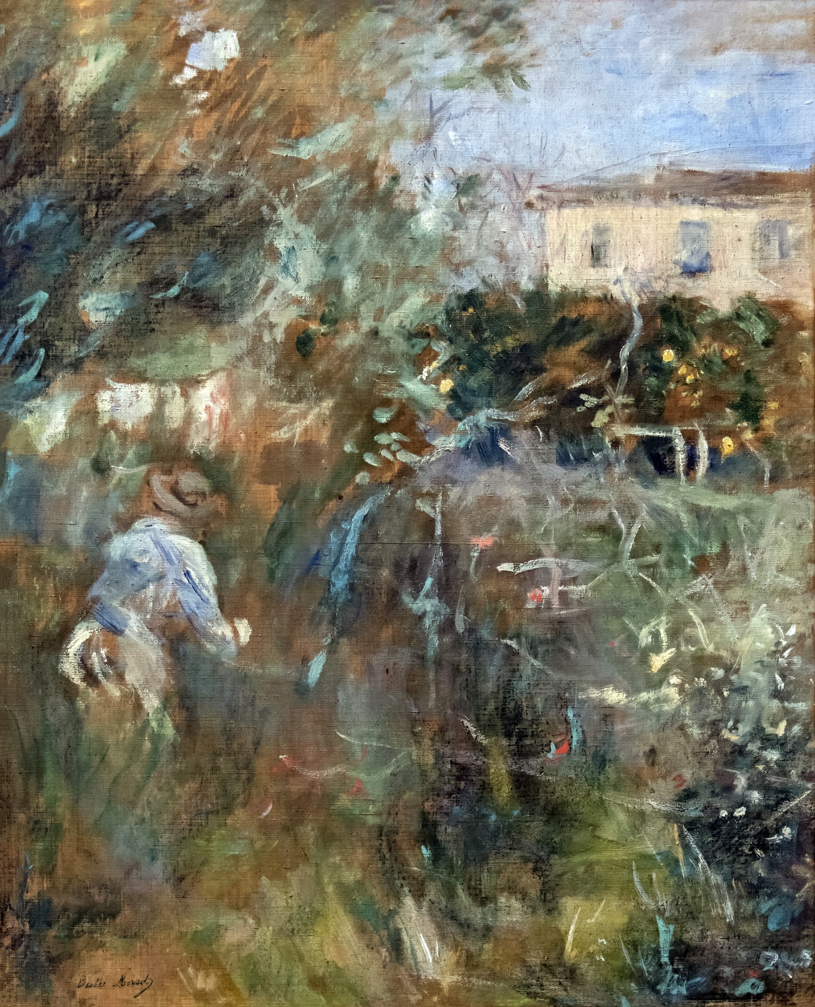 Berthe Morisot – Kobieta w ogrodzie