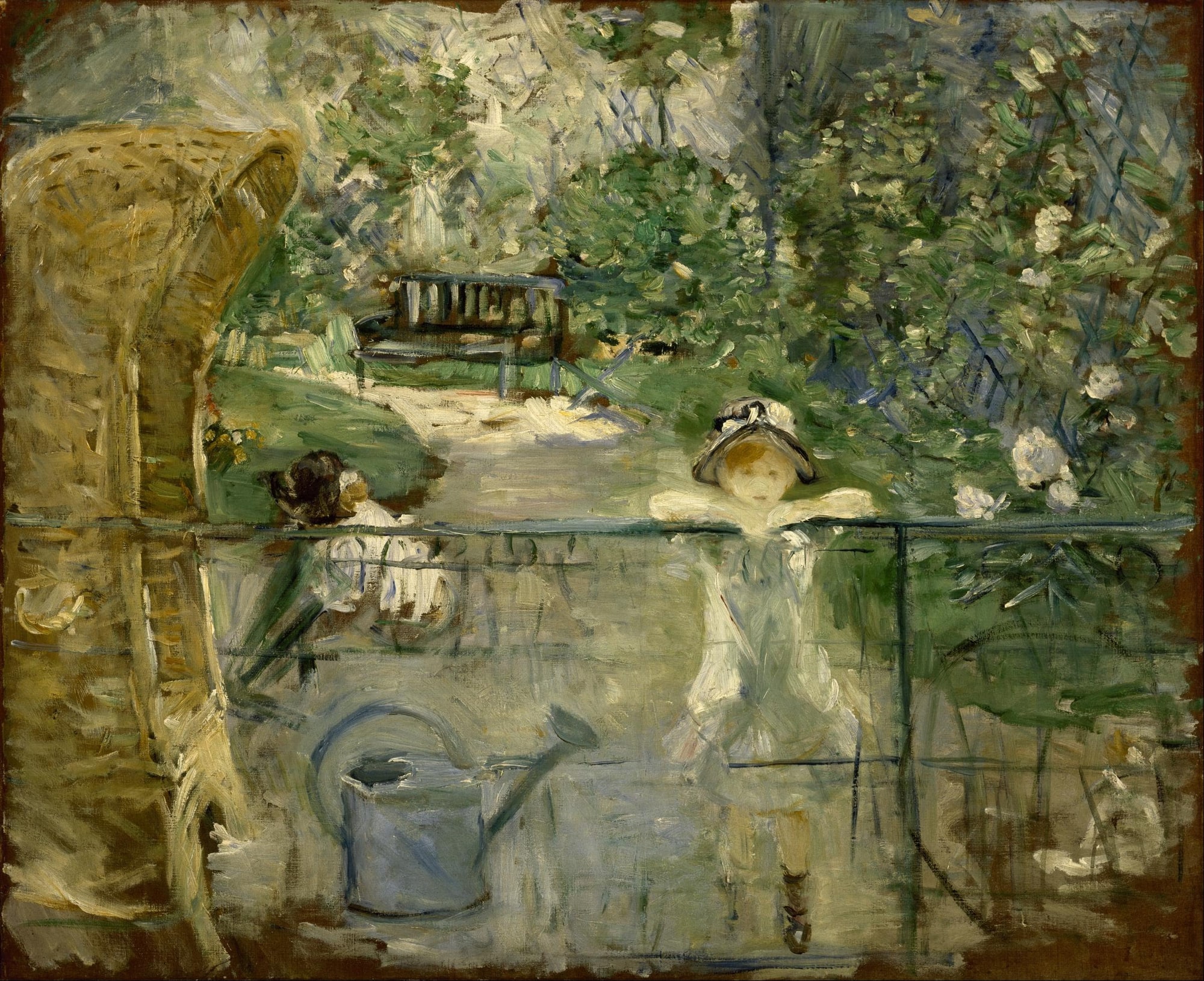 Berthe Morisot – W wiklinowym fotelu