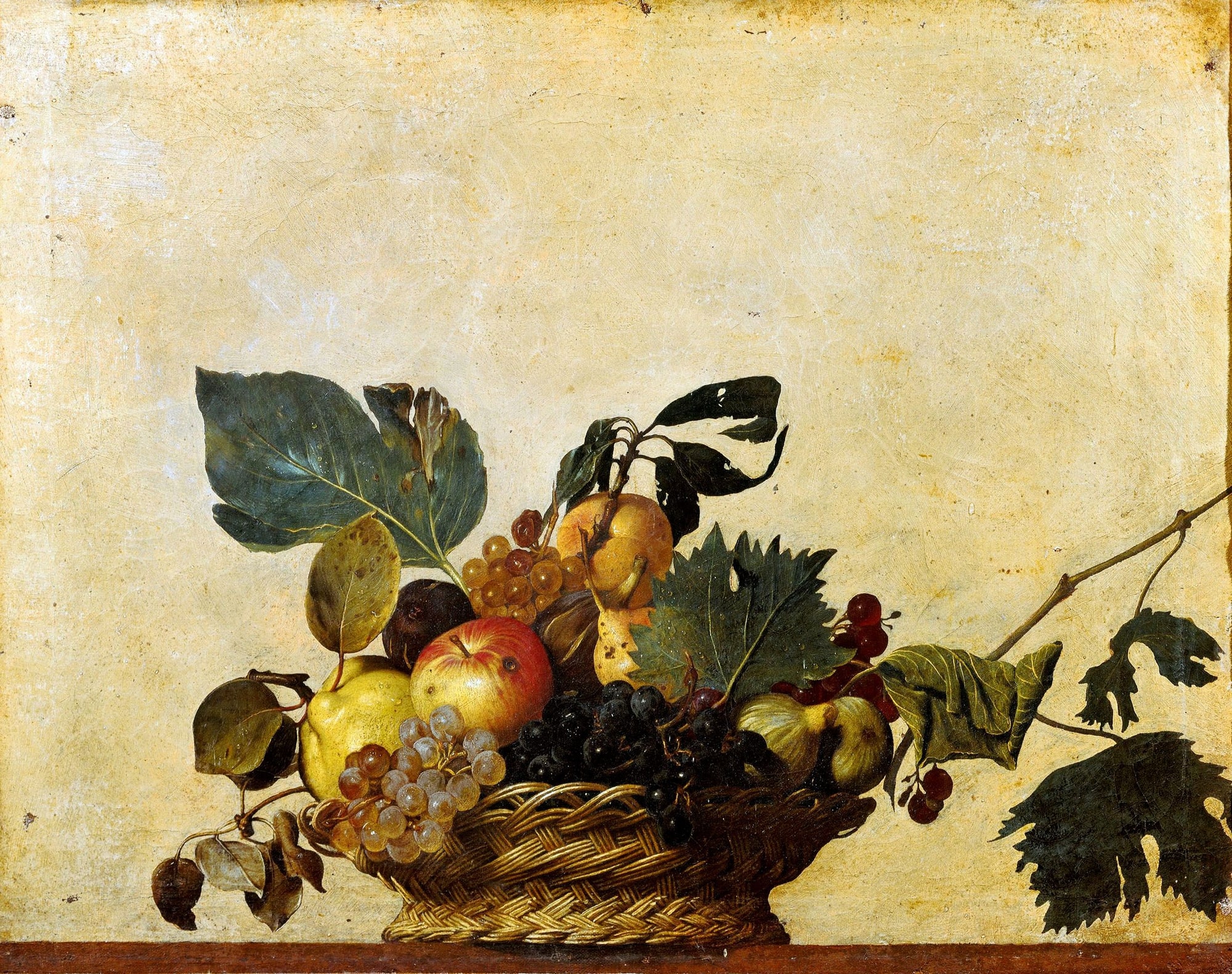 Caravaggio – Kosz z owocami