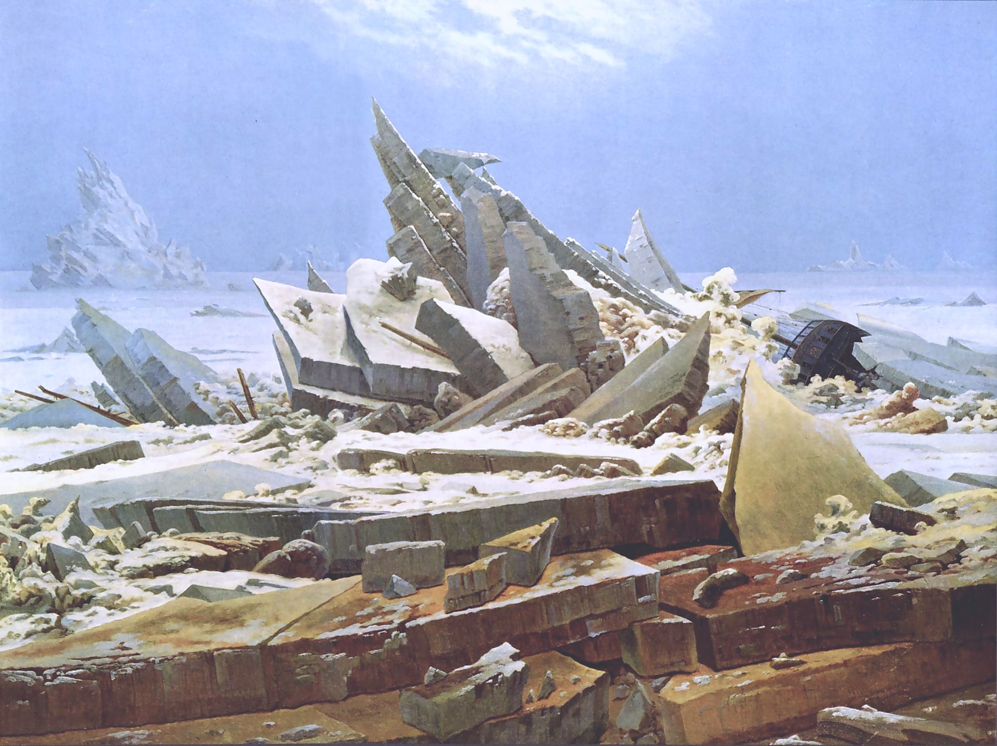 Caspar David Friedrich – Morze lodu