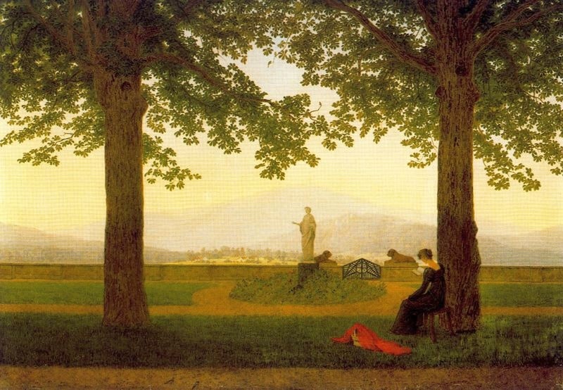 Caspar David Friedrich – Taras ogrodowy