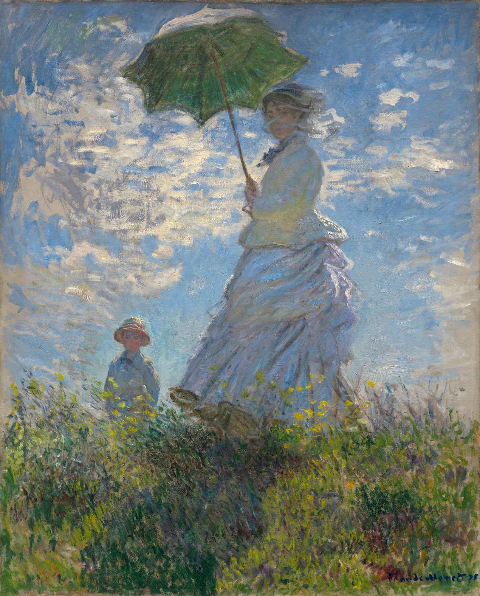 Claude Monet – Kobieta z parasolem