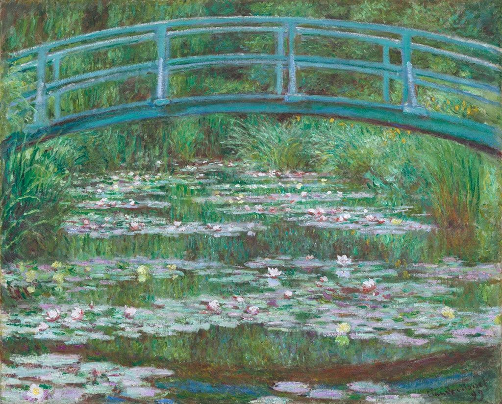 Claude Monet – Most nad stawem z liliami wodnymi