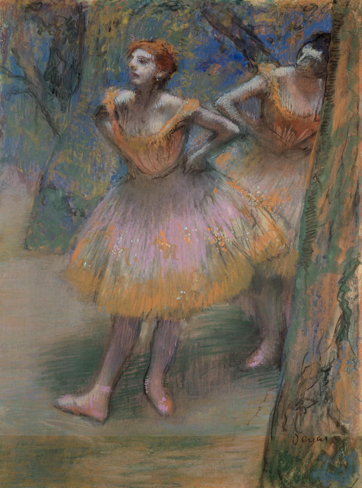 Edgar Degas – Dwie tancerki