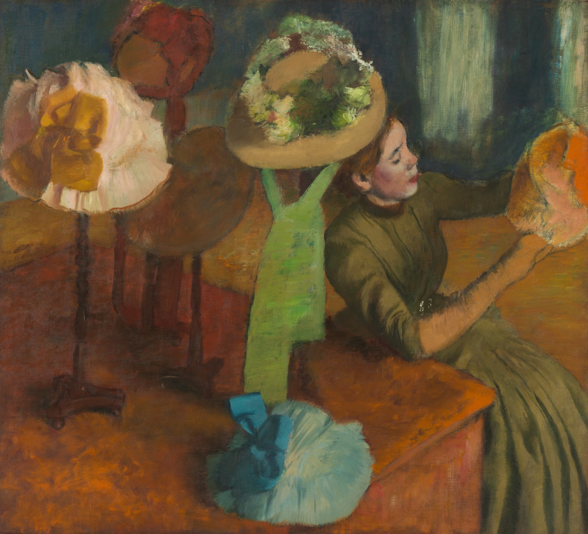 Edgar Degas – Sklep z kapeluszami