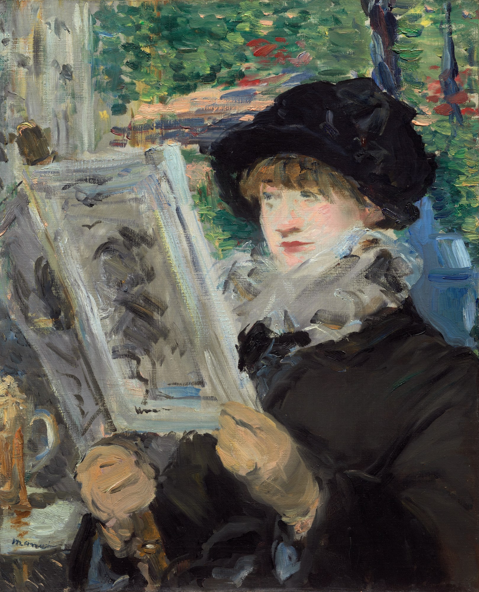 Édouard Manet – Kobieta czytająca