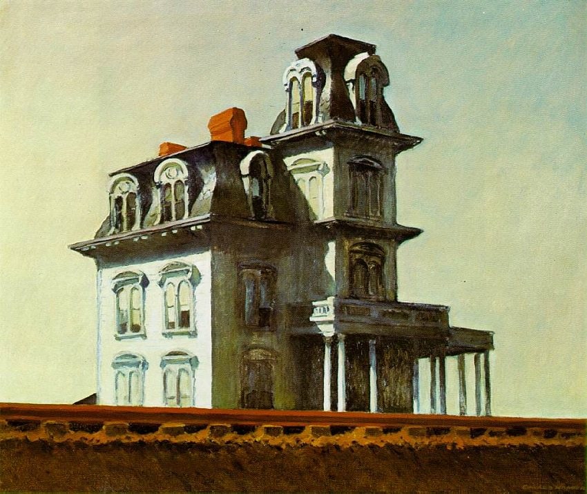 Edward Hopper – Dom przy torach kolejowych