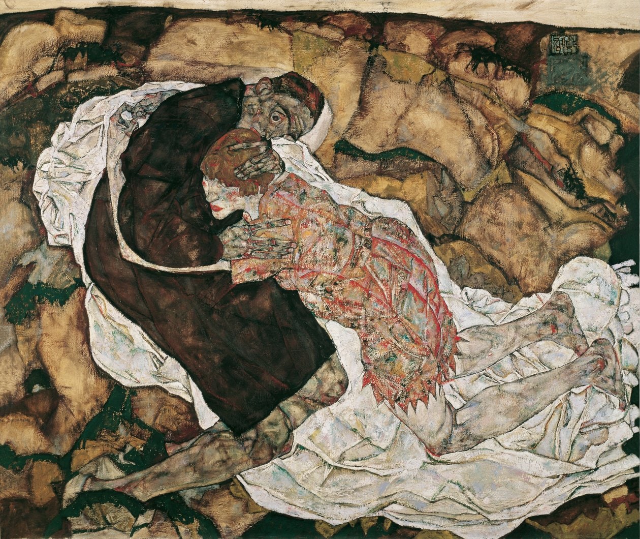 Egon Schiele – Death and the Maiden