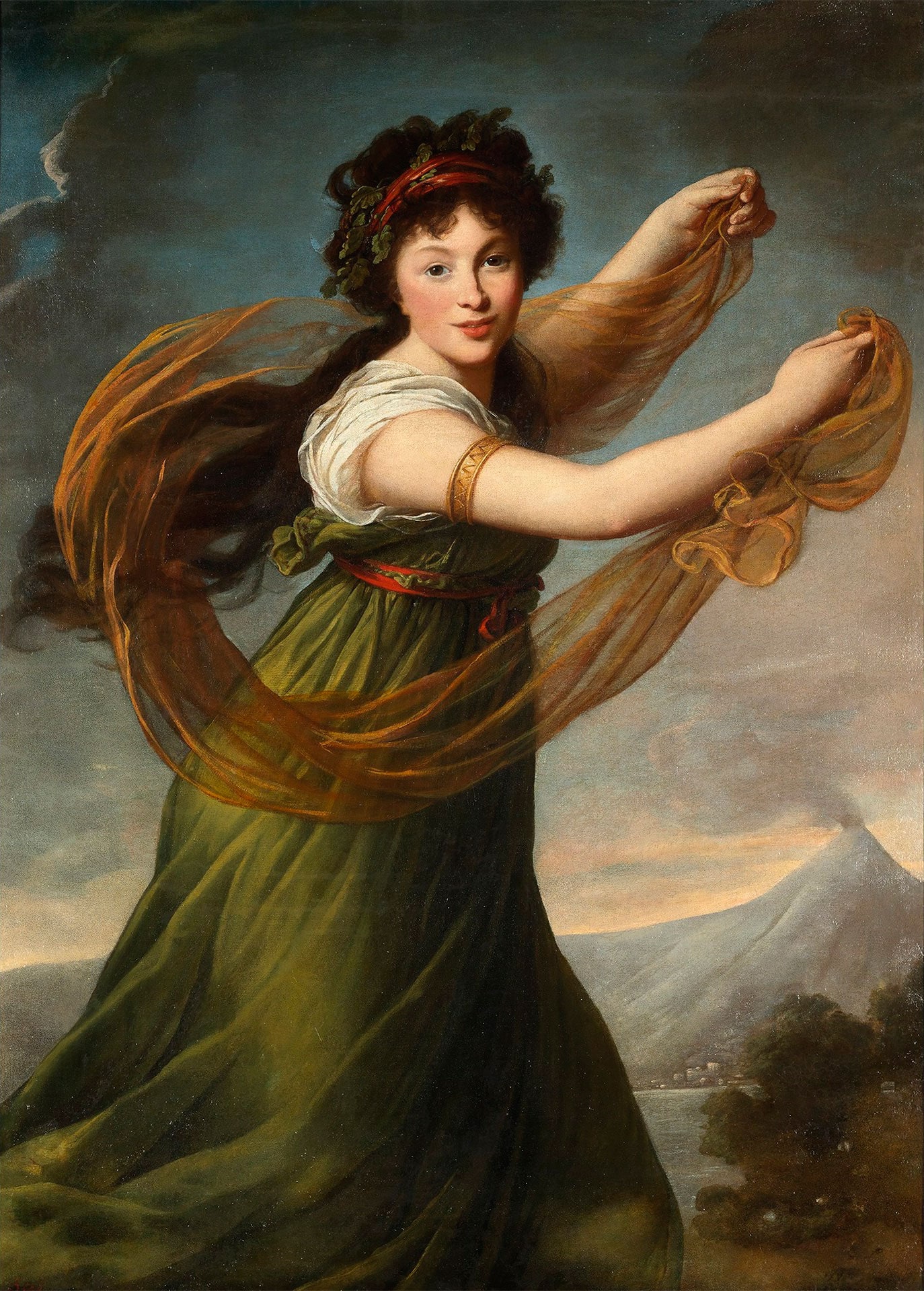 Élisabeth Vigée-Lebrun – Portret Pelagii z Potockich Sapieżyny
