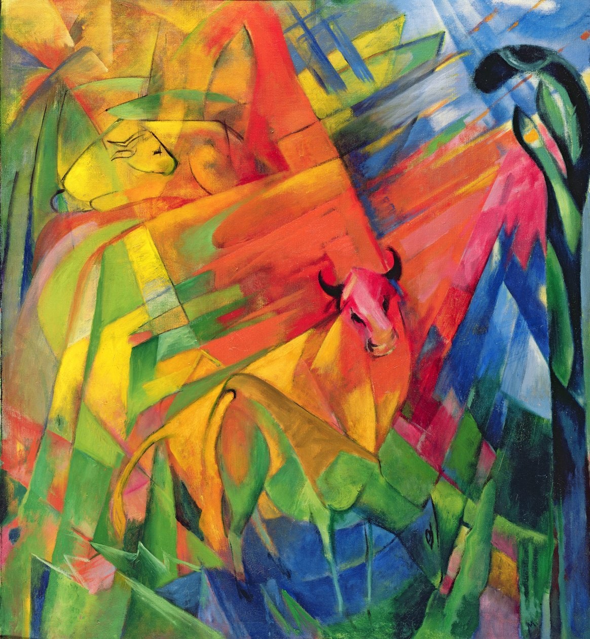 Franz Marc – Zwierzęta w krajobrazie