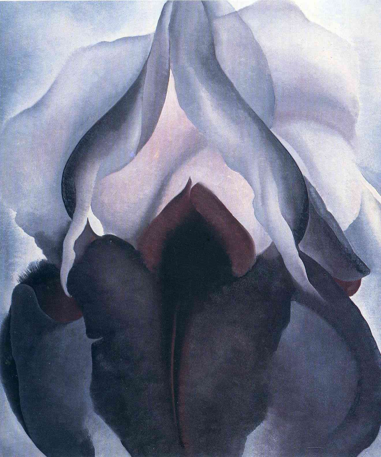 Georgia O’Keeffe – Czarna Iris III