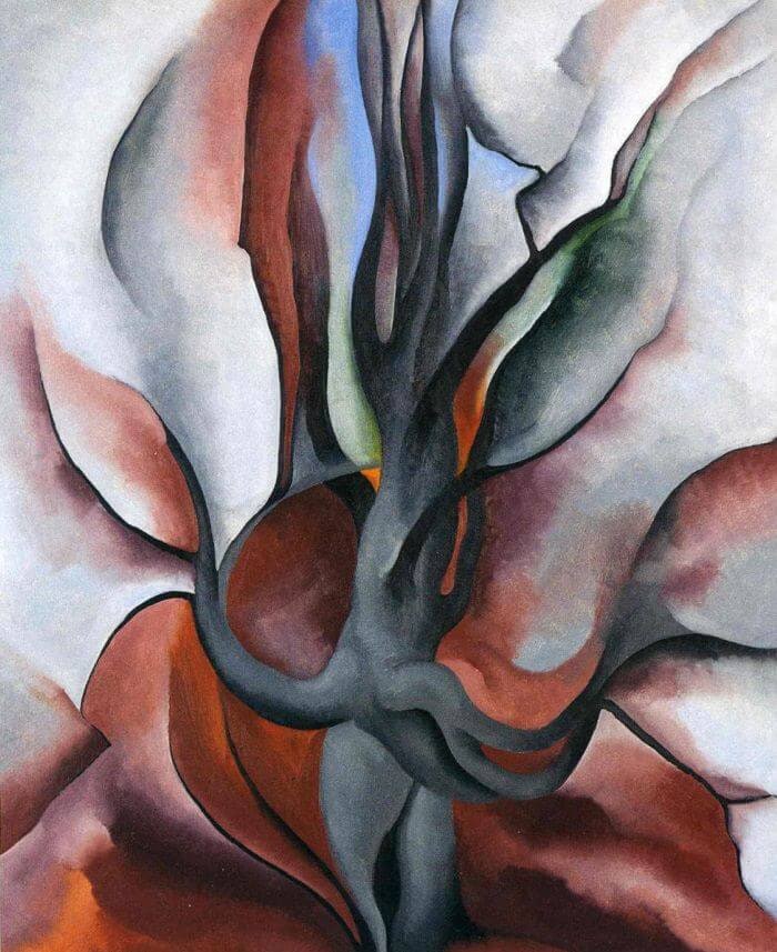 Georgia O’Keeffe – Jesienne drzewa