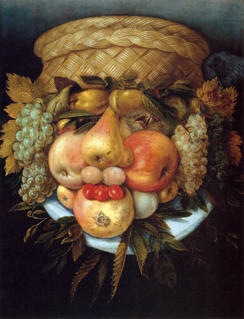 Giuseppe Arcimboldo – Kosz owoców