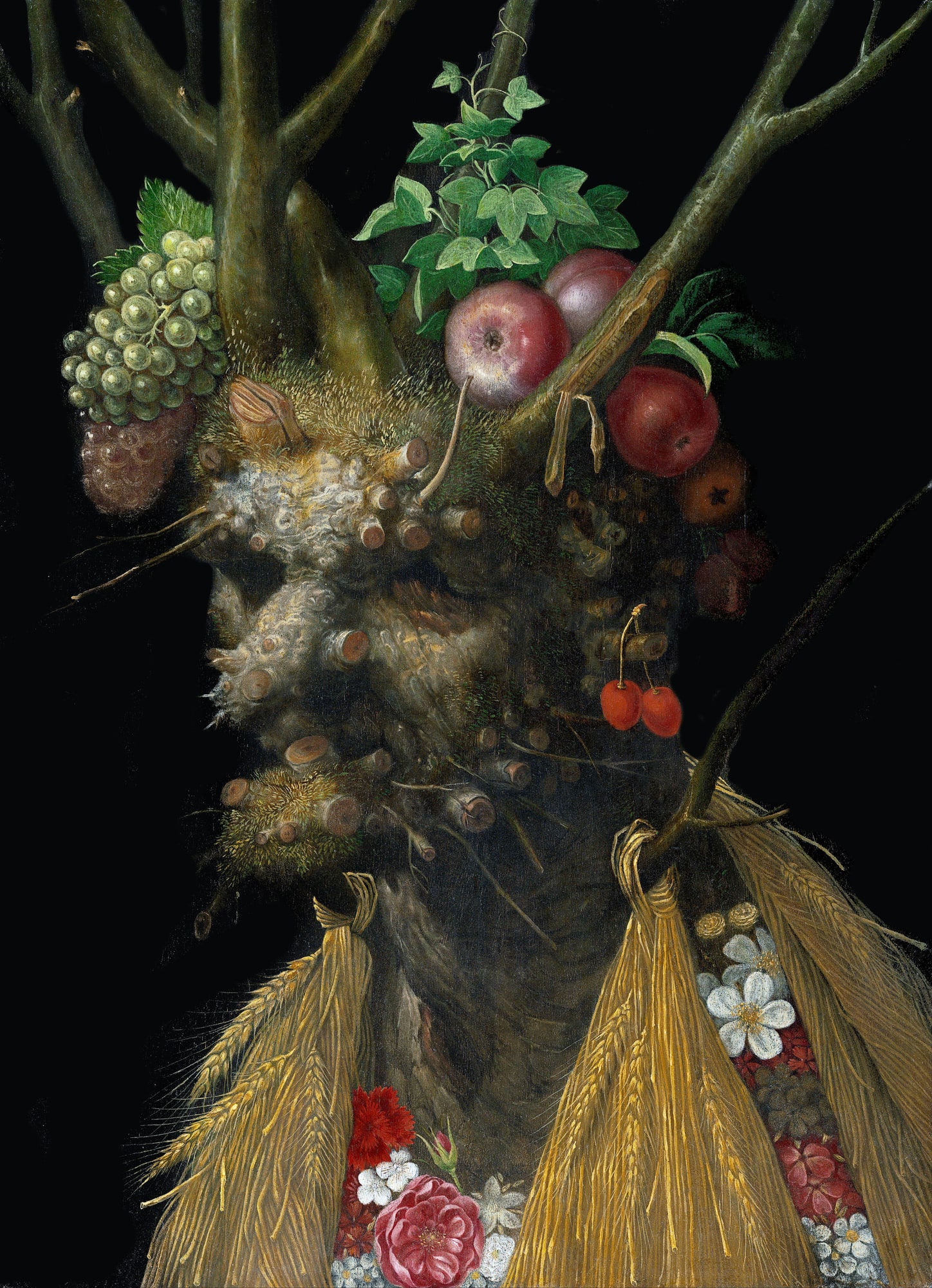Giuseppe Arcimboldo – Cztery pory roku w jednej głowie