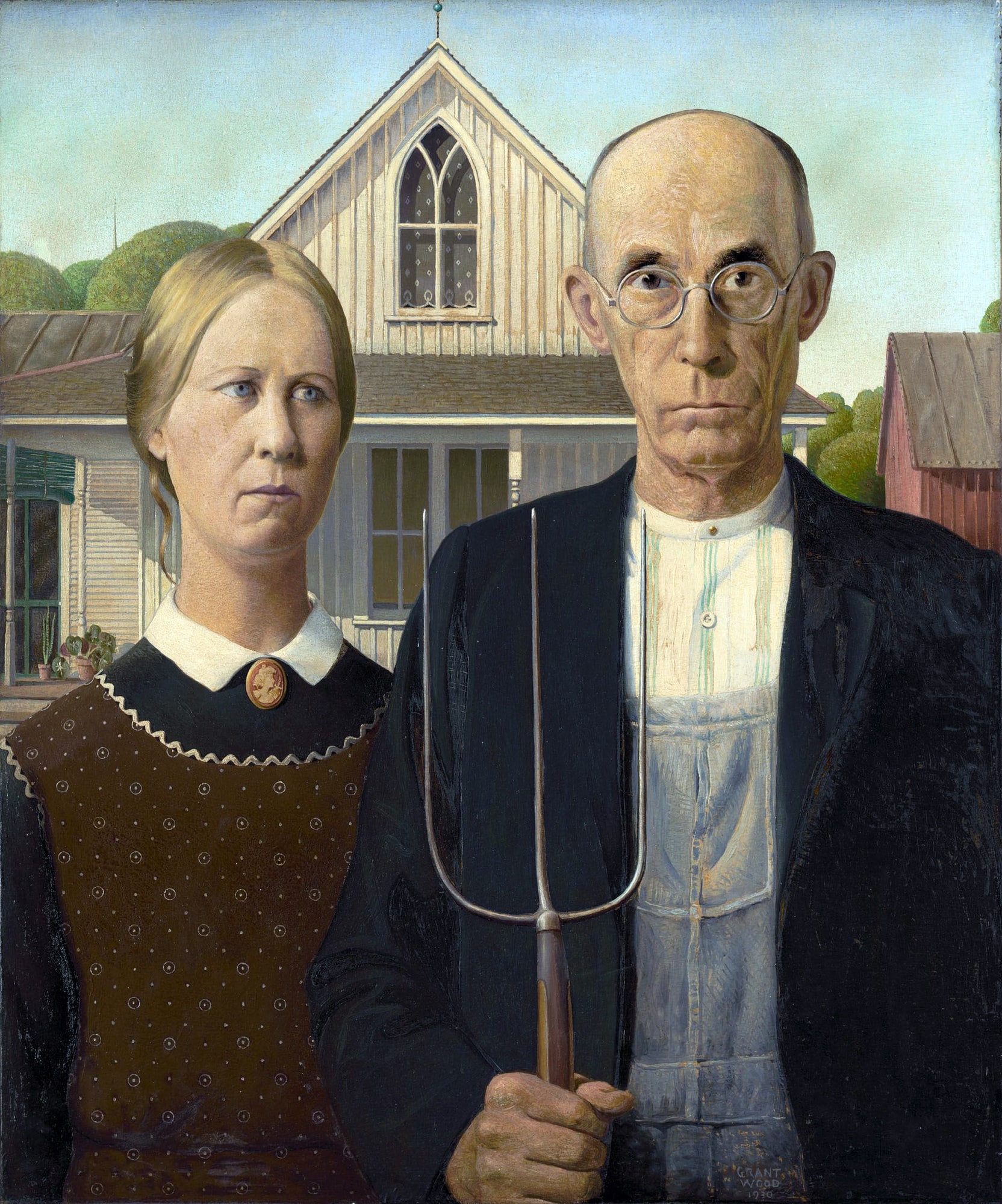 Grant Wood – American Gothic
