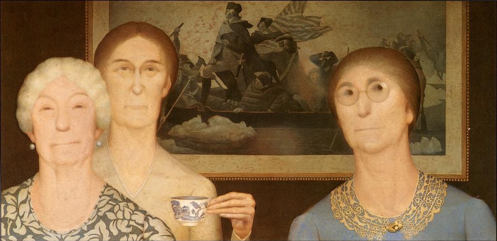 Grant Wood – Daughters of Revolution