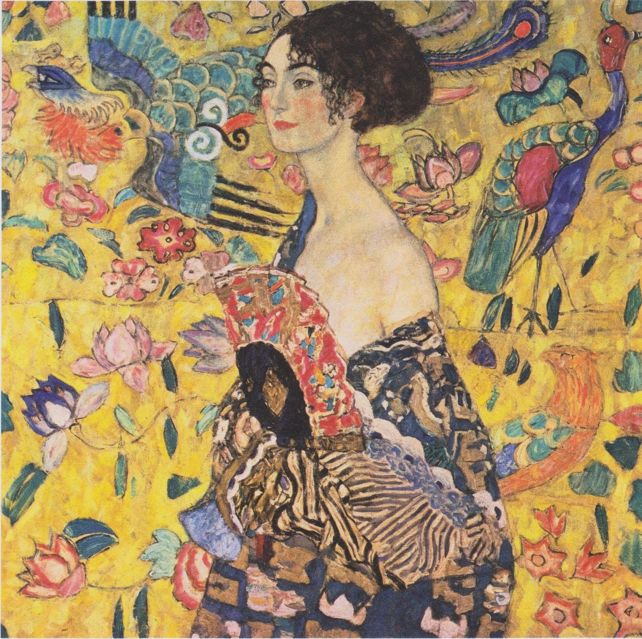Gustav Klimt – Dama z wachlarzem