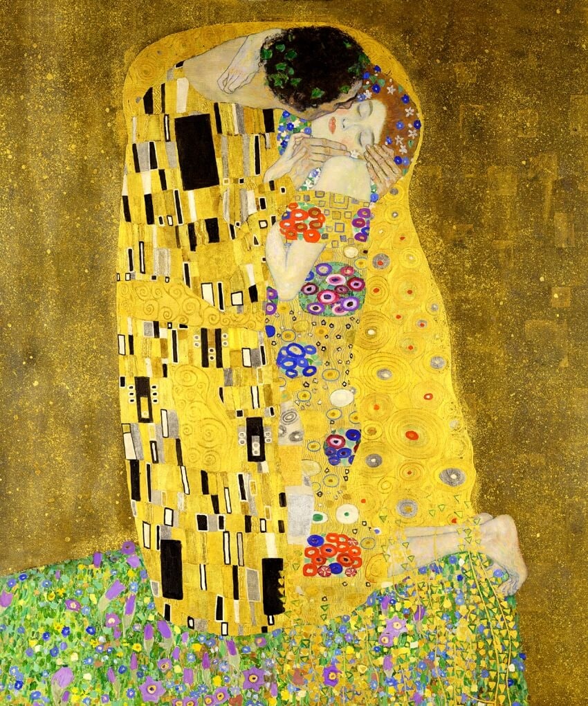 Gustav Klimt – Pocałunek