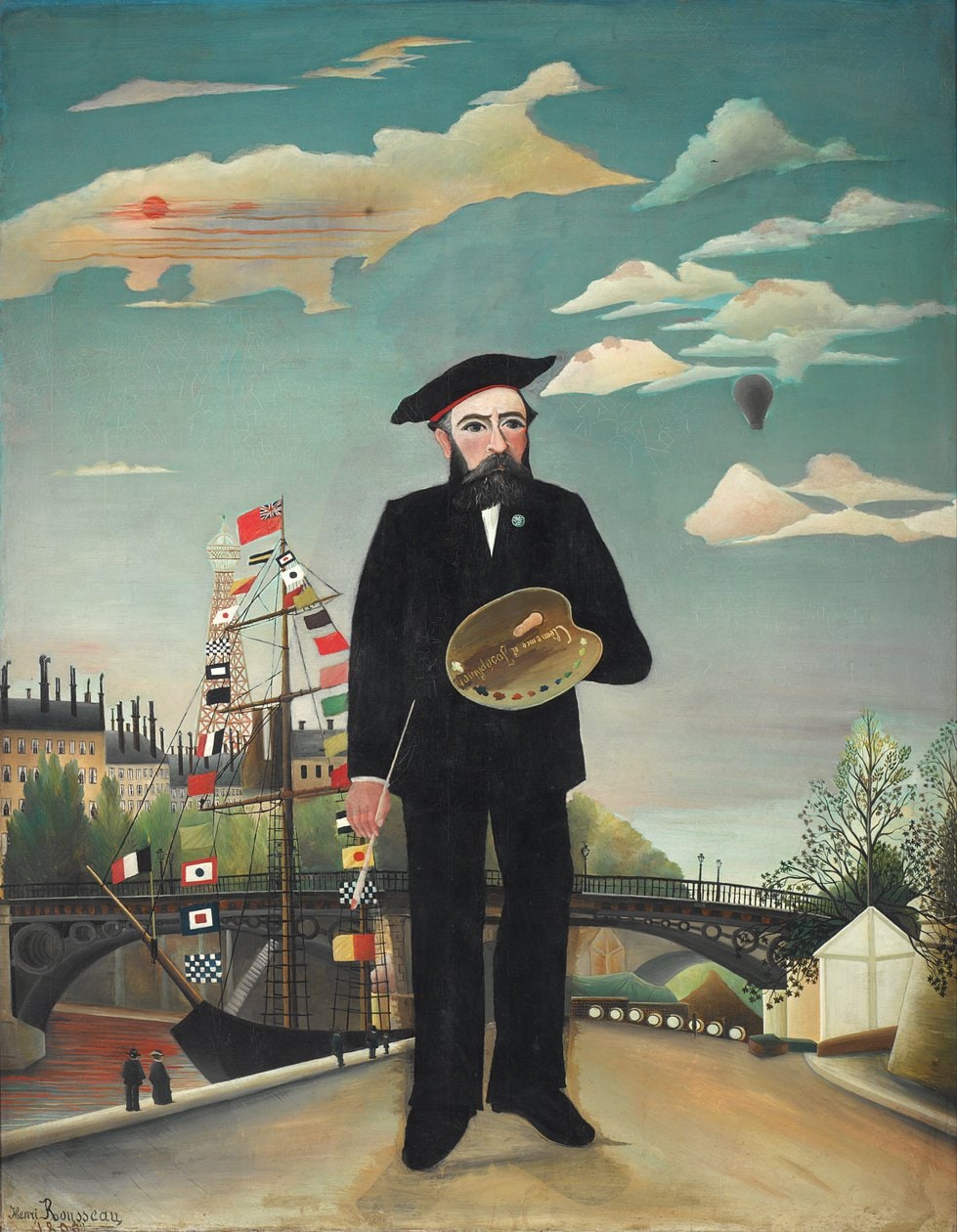 Henri Rousseau – Autoportret