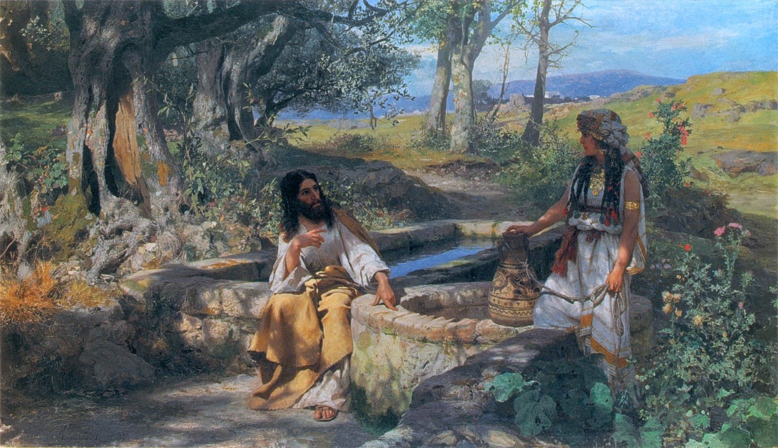 Henryk Siemiradzki – Chrystus i Samarytanka