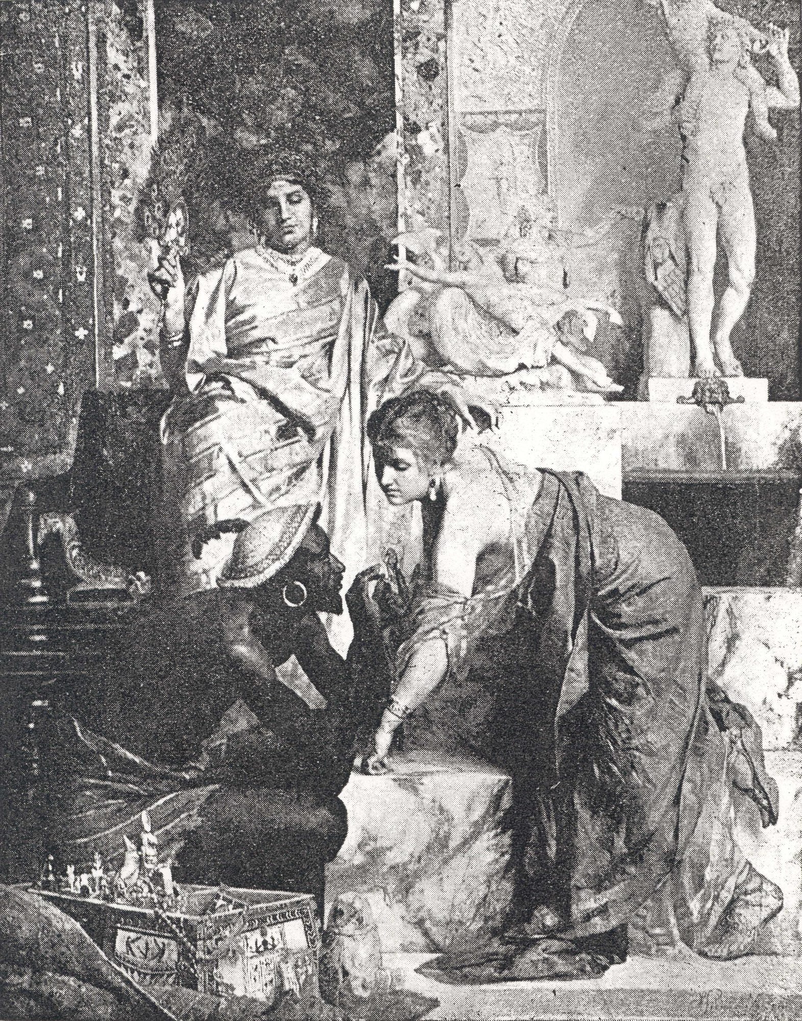 Henryk Siemiradzki – Sprzedaż amuletów