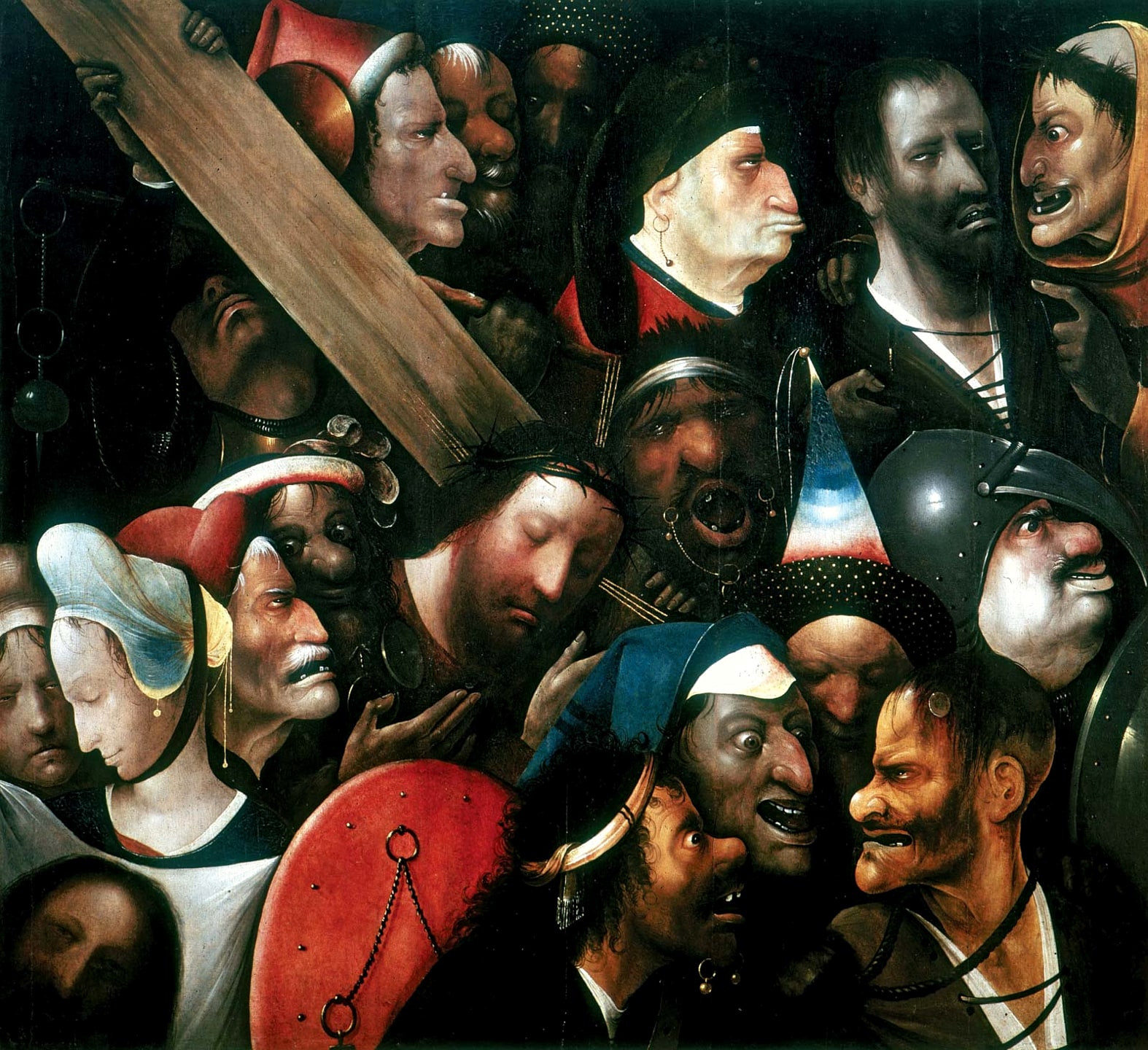 Hieronim Bosch – Chrystus dźwigający krzyż