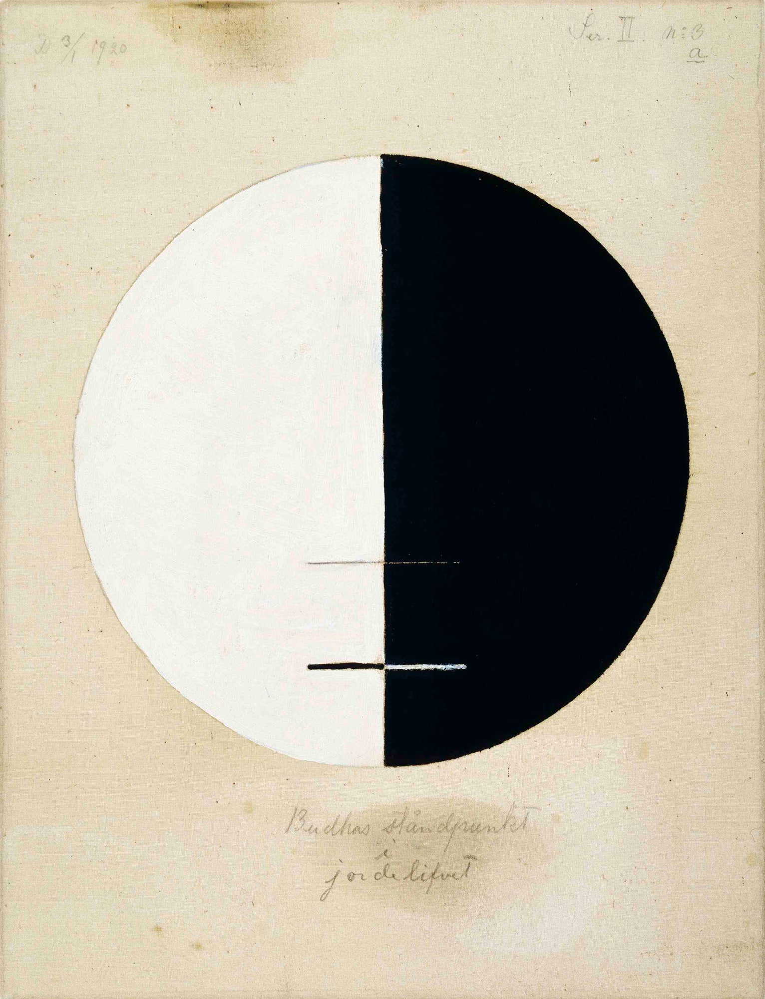 Hilma af Klint – Stanowisko Buddy w ziemskim życiu