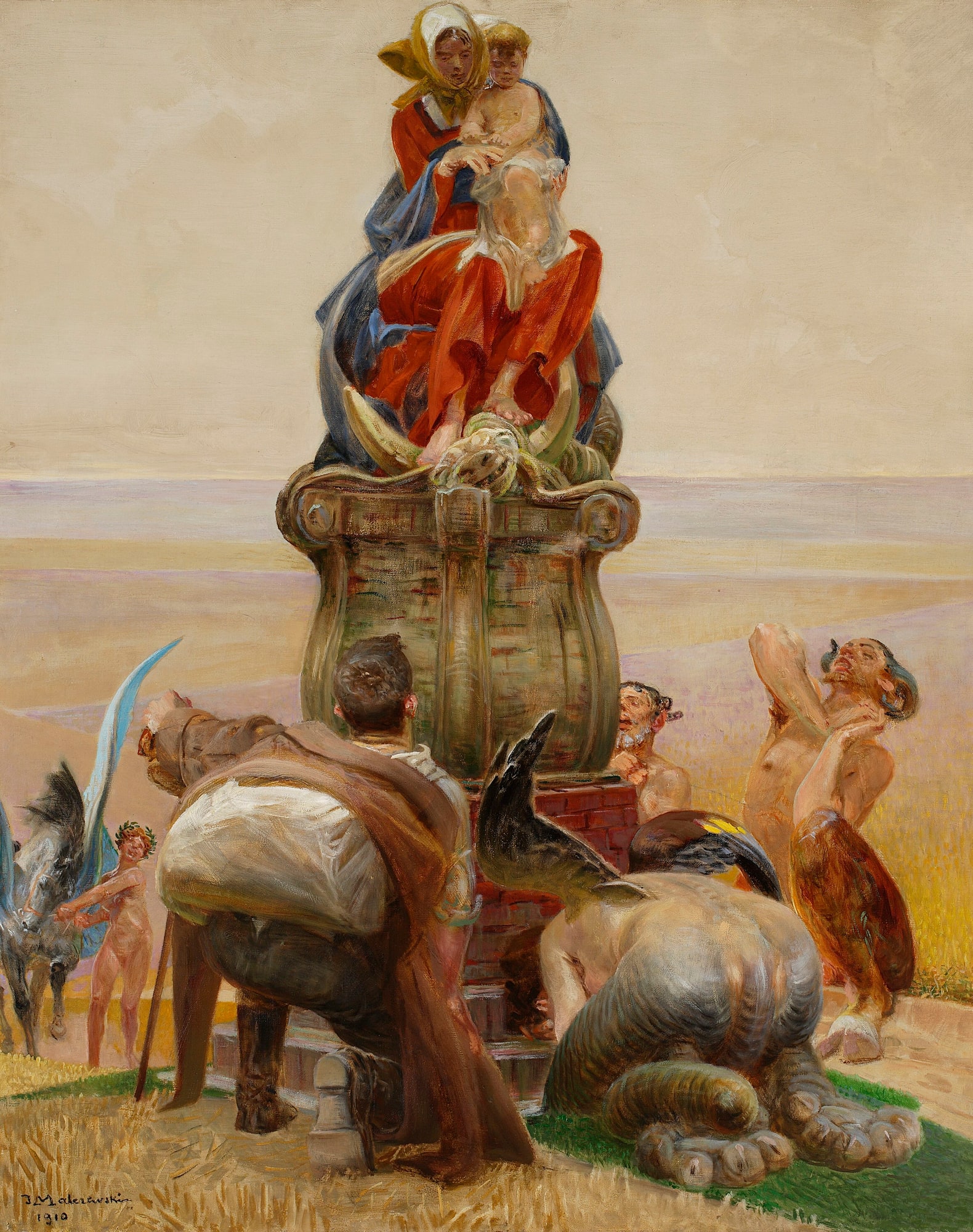Jacek Malczewski – Adoracja Madonny